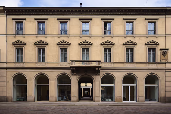 Front of For Living main building, Milano, Italy.